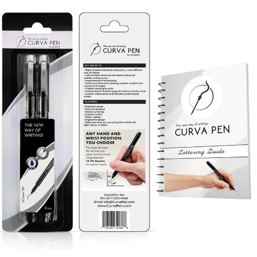 Curvapen's Ergonomic Pen 1 Pack Sale